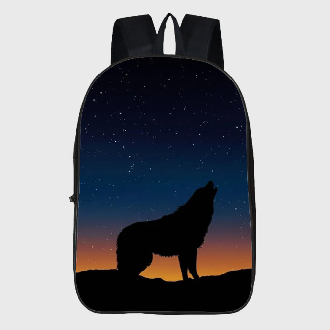 Night Wolf Backpack