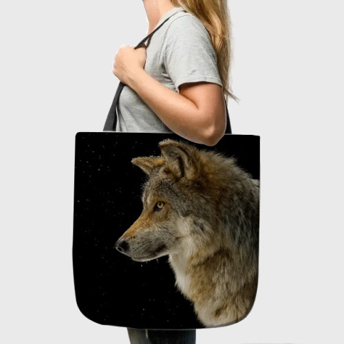 Stars Wolf Tote Bag
