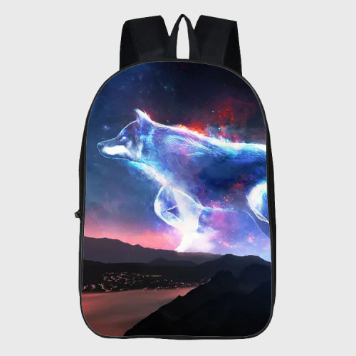 Wolf Galaxy Backpack