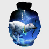 Galaxy Wolf Hoodie