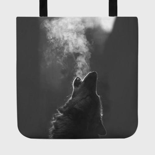 Howling Wolf Tote Bag
