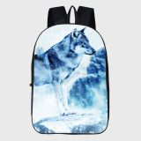 Wolf Art Backpack