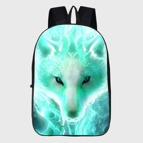 Flame Wolf Backpack