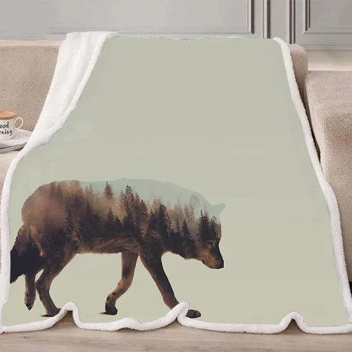 Lone Wolf Blanket