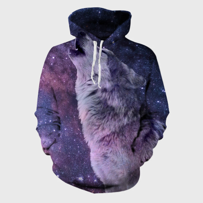 Wolf Galaxy Hoodie