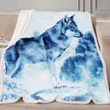 Wolf Art Blanket