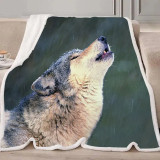 Wolf Howl Blanket