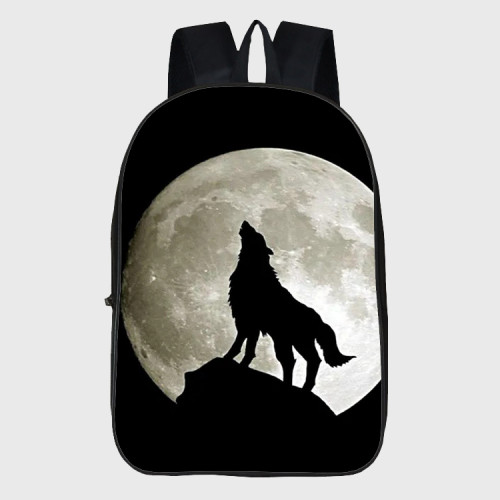 Howling Wolf Moon Backpack