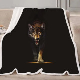Fierce Wolf Blanket