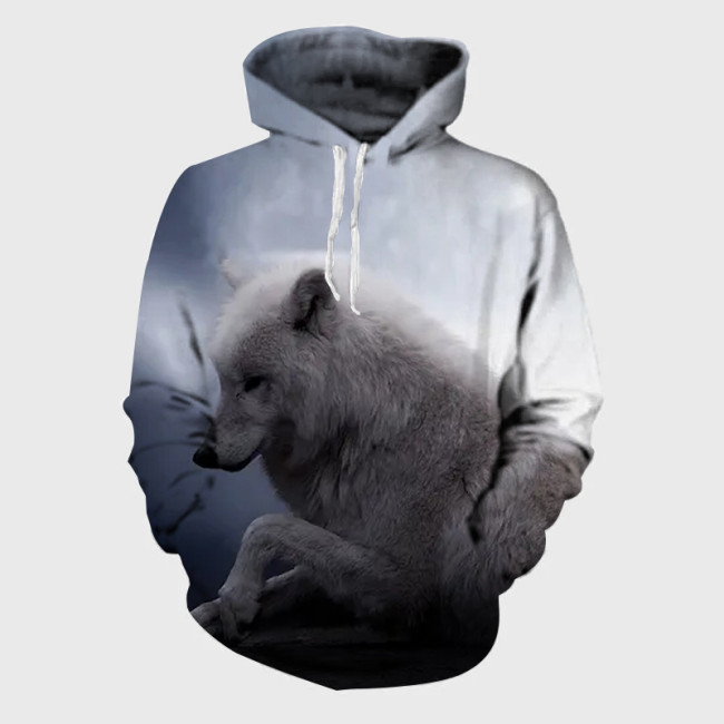 Moon Wolf Hoodie