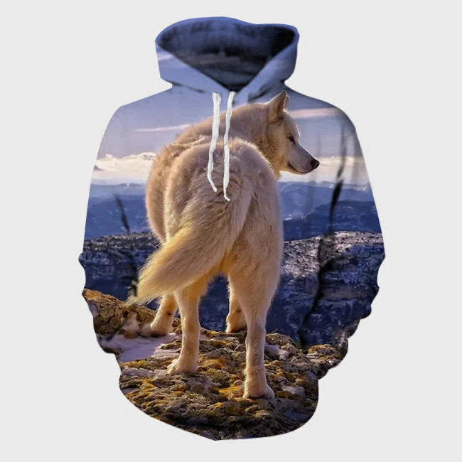 Mountain Wolf Hoodie