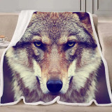 Wolf Head Blanket