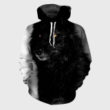 Black Wolf Hoodie