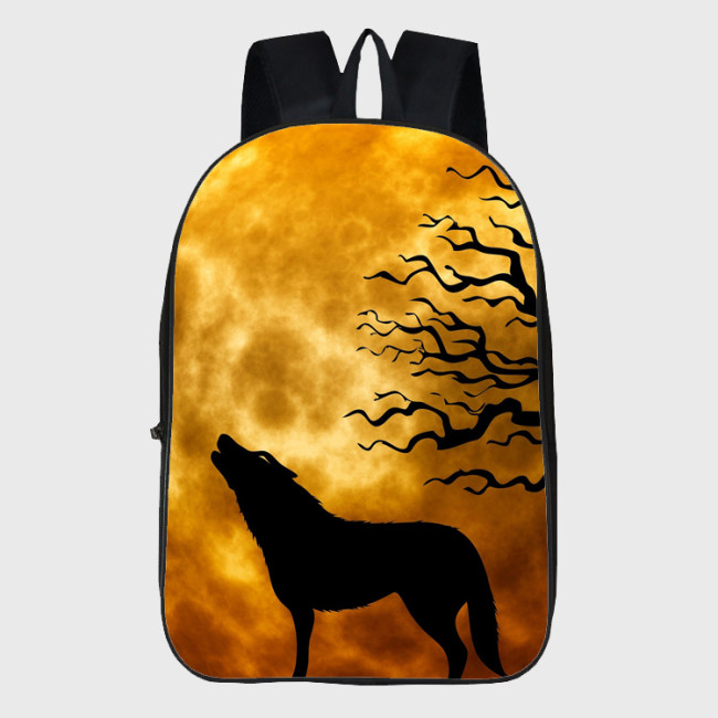 Halloween Wolf Howl Backpack