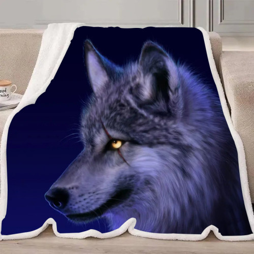 Scar Wolf Blanket