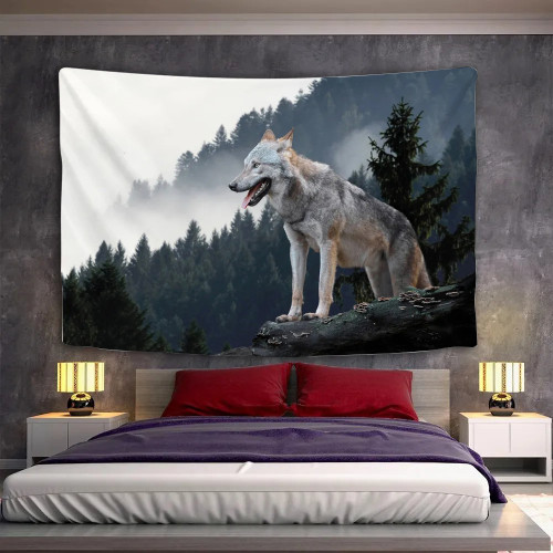 Wild Wolf Tapestry