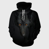 Black Wolf Hoodie