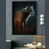 Wolf Art Painting Art