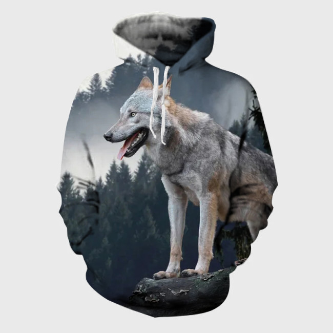 Wild Wolf Hoodie