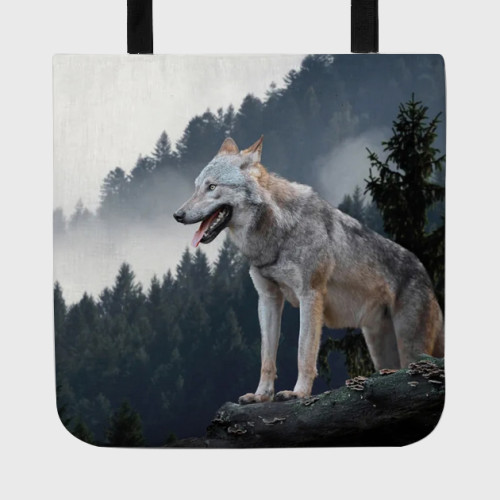 Wild Wolf Tote Bag