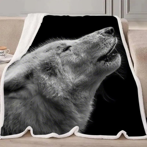 Wolf Howl Blanket