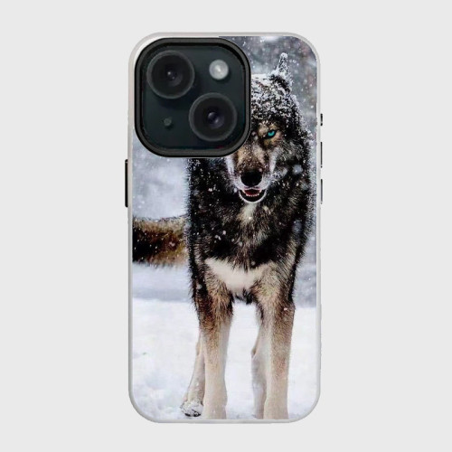 Snowy Wolf Phone Case