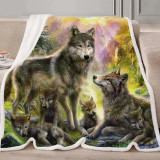 Wolf Family Blanket