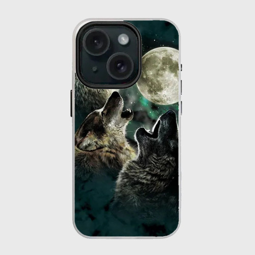 Three Wolf Moon Phone Case