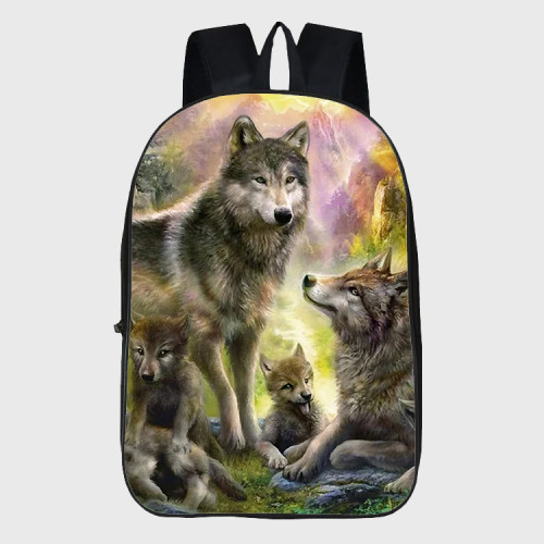 Wolf Family Backpack