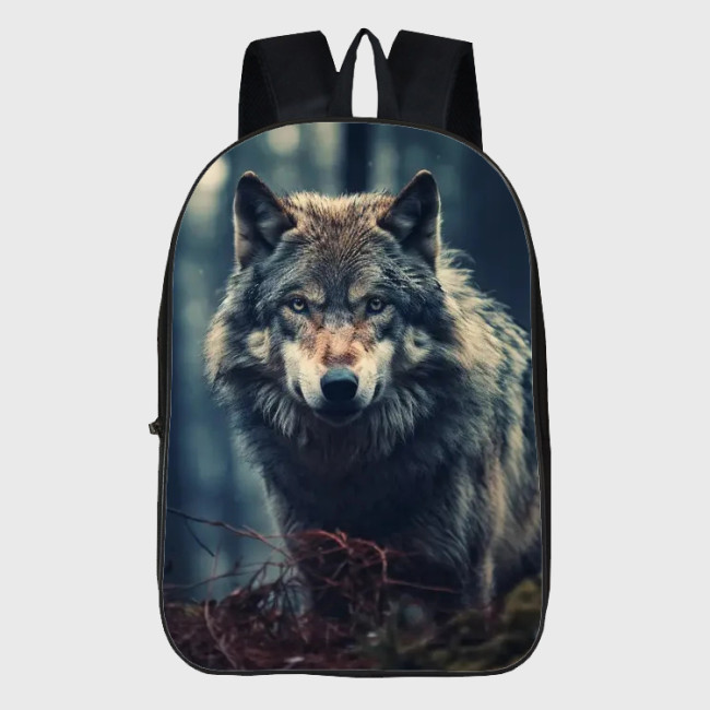 Forest Wolf Backpack