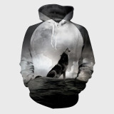 Wolf Howl Moon Hoodie