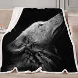 Howling Wolf Blanket