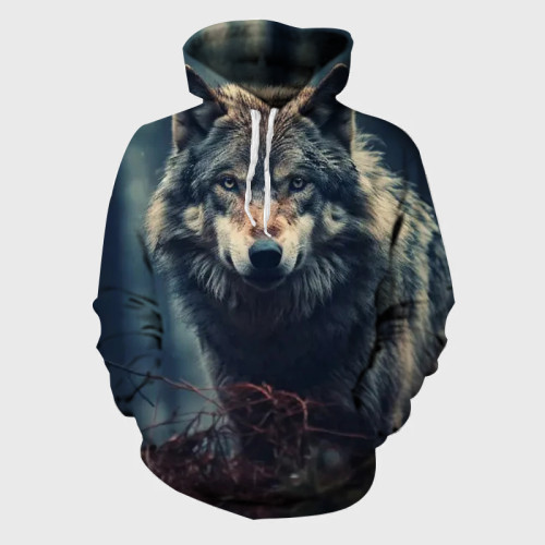 Forest Wolf Hoodie