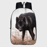 Black Wolf Backpack