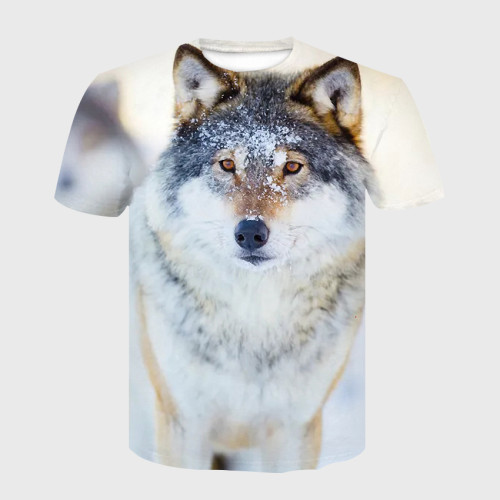 Wolf In Snow T-Shirt