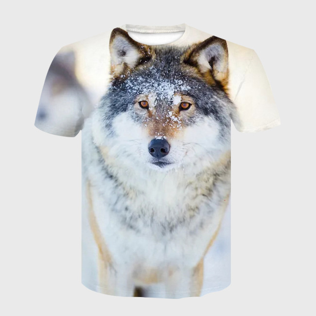 Wolf In Snow T-Shirt