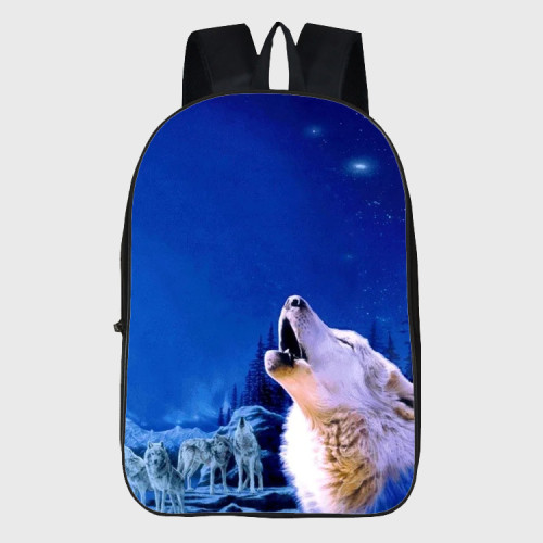 Wolf Packs Moon Backpack