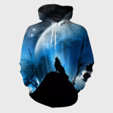 Fantasy World Wolf Hoodie