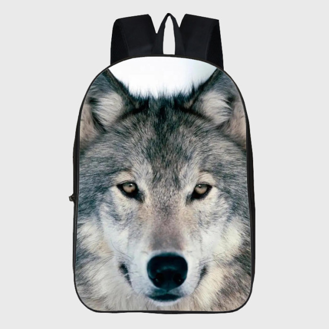 Wolf Face Backpack