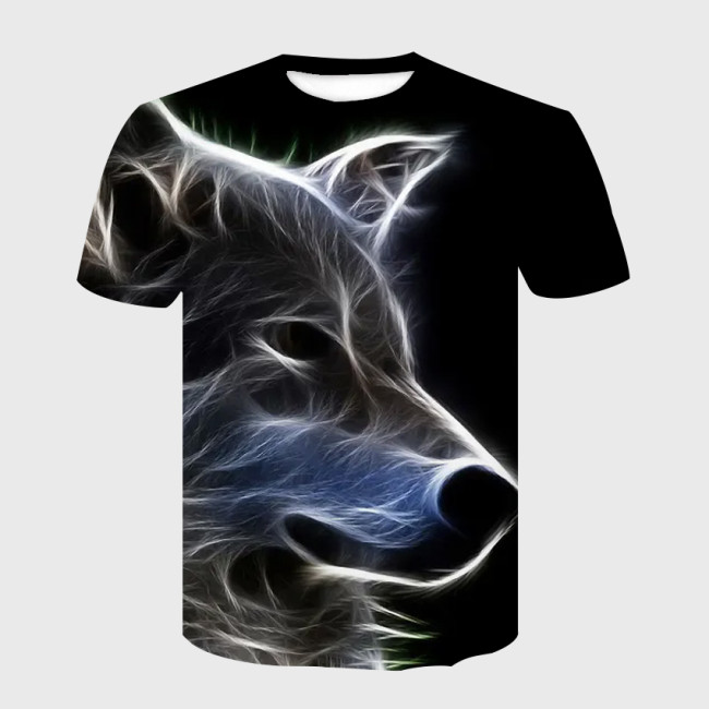 Abstract Wolf T-Shirt