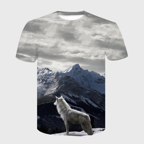 Winter Mountain Wolf T-Shirt