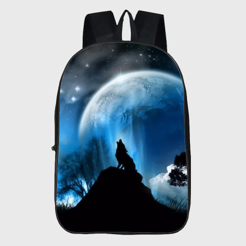 Fantasy World Wolf Backpack