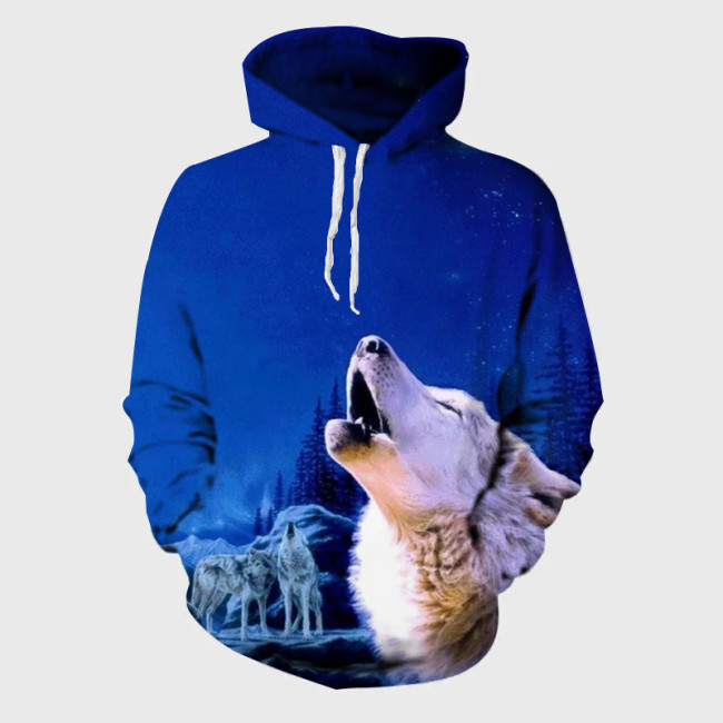 Wolf Packs Moon Hoodie