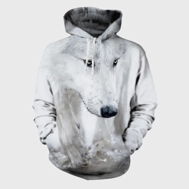 Arctic Wolf Hoodie