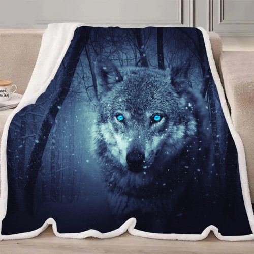 Wolf King Blanket