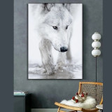 Arctic Wolf Painting Art