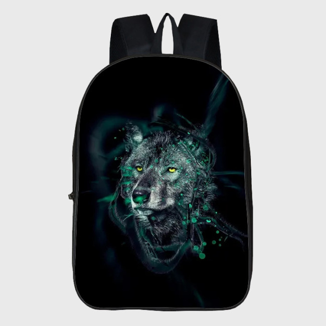 Wolf Head Backpack