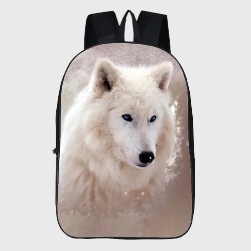 Mystical Arctic Wolf Backpack