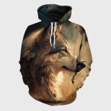 Tribal Wolf Hoodie