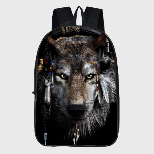 Native Wolf Backpack